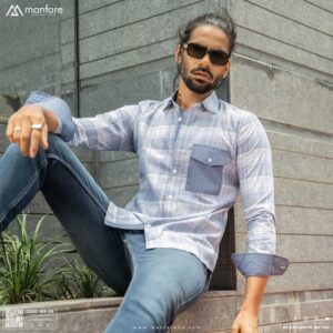 Premium Checked Shirt for Men | MS-58